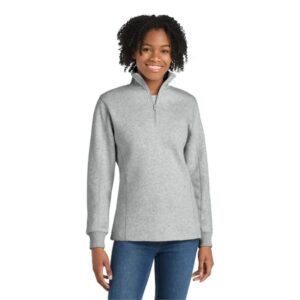 Sport-Tek Women's 1/4-Zip Sweatshirt.