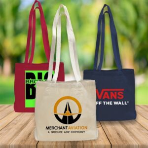 All Purpose Messenger Bag Canvas Tote Bags 18"W x 14"H x 4"G