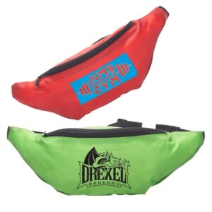 Camping Fanny Pack w/ Zippered Compartment & Buckle Closure