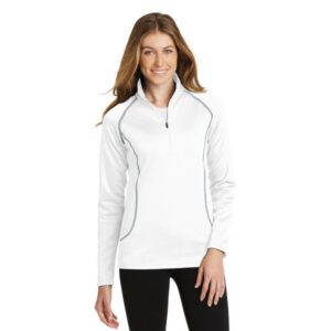Eddie Bauer Ladies Smooth Fleece 1/2-Zip.