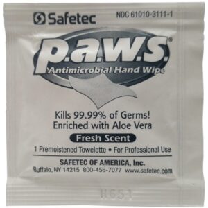 P.A.W.S Anti-Microbial Hand Wipes