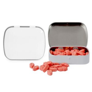 Domed Tin with Lip Shaped Mints