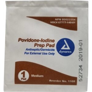 Iodine Wipes