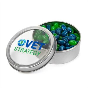 Top View Tin with Jelly Belly® Jelly Beans