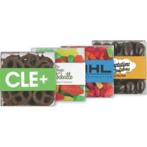 Square Acetate with Dark Chocolate Almonds