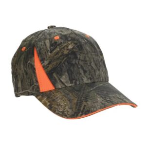 Camo Cap With Blaze Inserts