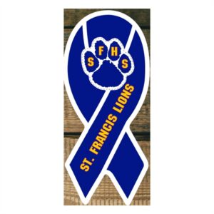 Ribbon Magnet with Paw Pop Out