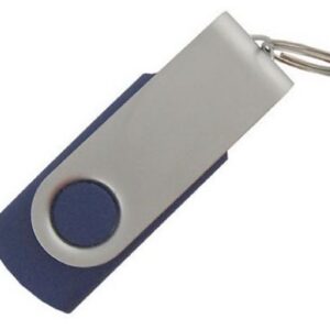 2GB Swivel USB flash drive w/ Metal Swivel Cover