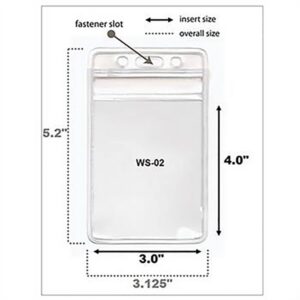 Badge Holder Vertical