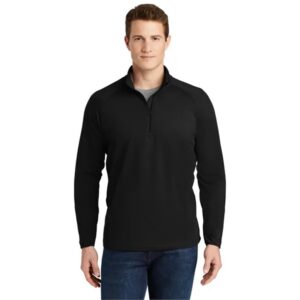 Sport-Tek Sport-Wick Stretch 1/4-Zip Pullover.