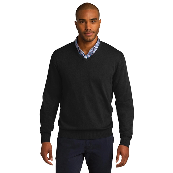 Port Authority V-Neck Sweater.