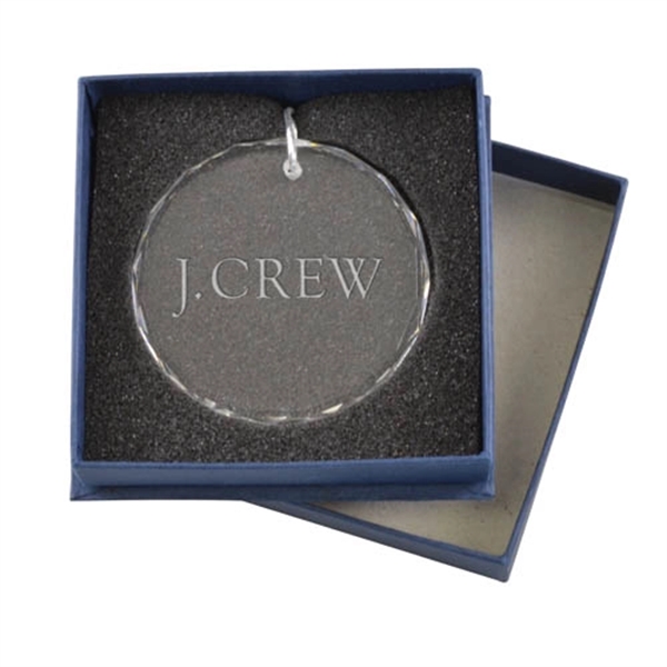Circle Holiday Ornament