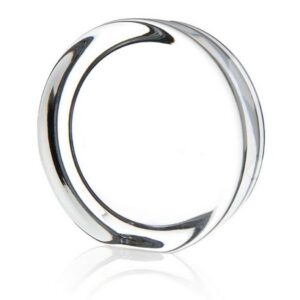 Round Paperweight with Flat Edge