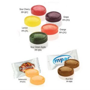 Individually Wrapped Flavor Burst Crystal Fruit Candies