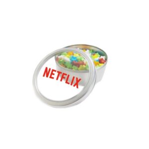 Top View Window Tin filled with Starzmania