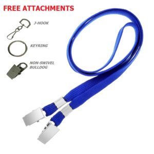 3/8" Open-ended Lanyard Neck ID Badge Holder Rope Cord