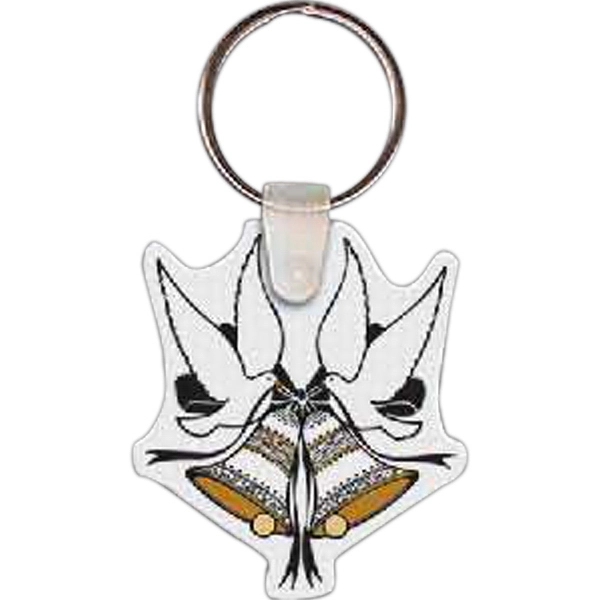Bells w/ Doves Key tag