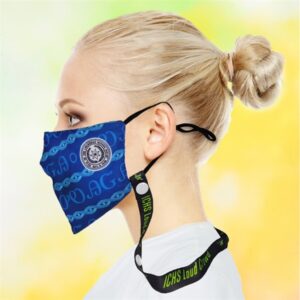 3 Layer Face Mask Lanyard Combo w/ Custom Imprint Polyester