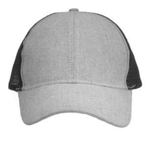 Trucker Caps with Mesh Back and Curved Visor