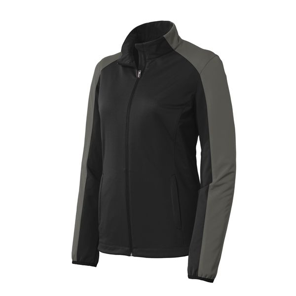 Port Authority Ladies Active Colorblock Soft Shell Jacket.