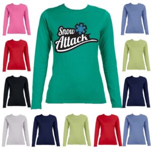 Youth Long Sleeve Winter Full Sleeve T-Shirt 4.5 oz Girls