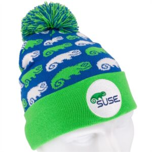 Completely Custom Knitted Beanie w/ Cuff, Pom and Embroidery