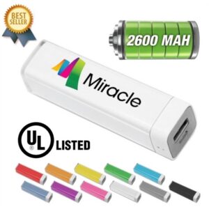 Acrylic/Plastic Galaxie Power Bank w/ Cable