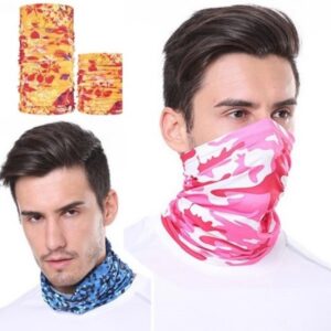 Face Bandana mask Reusable Bandana w/ Full-color Neck Gaiter