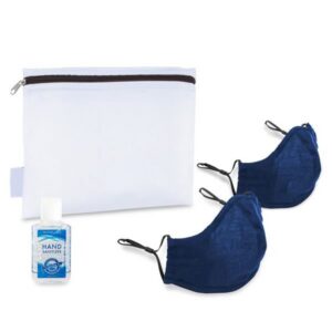 Reusable Face Masks (2 pack) and Hand Sanitizer Kit