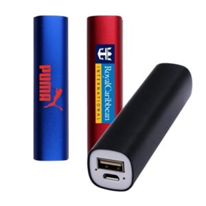 2200 mAH Aluminum Power Bank w/ Chamfer Edge Powerbank