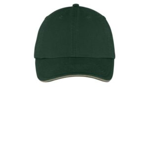 Port & Company Washed Twill Sandwich Bill Cap.