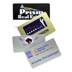 Metal Name Badge - Digital Printed