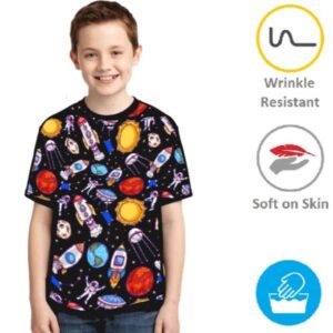 Youth Round Neck T-Shirts w/ Edge to Edge Sublimation Tshirt