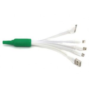 Custom PVC shape with 4 in one cable case.