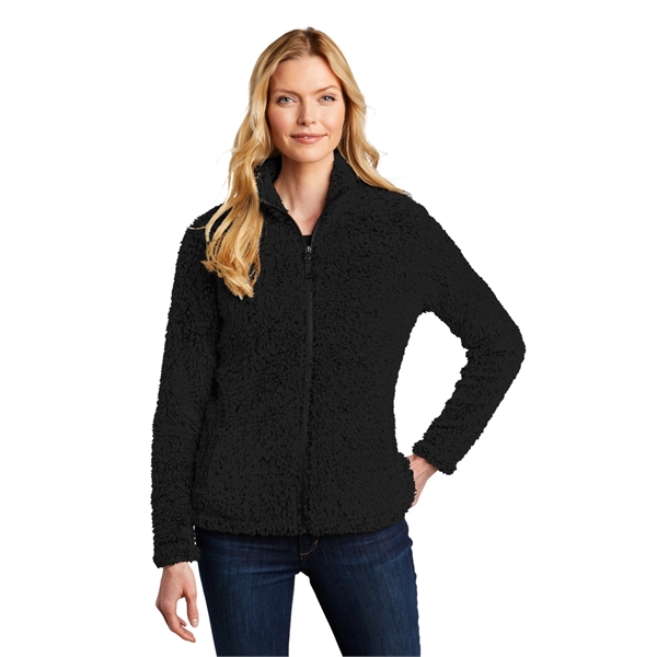 Port Authority Ladies Cozy Fleece Jacket.