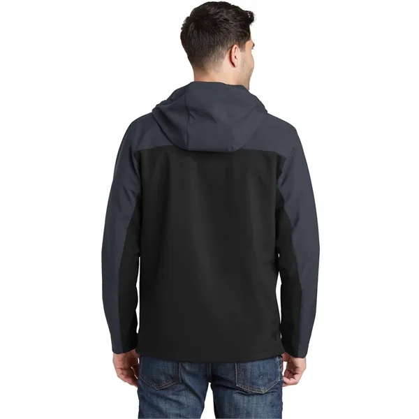 Port Authority Hooded Core Soft Shell Jacket.