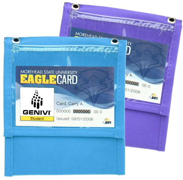 Premium Convention Neck Wallet with Flap Top & Six Pockets