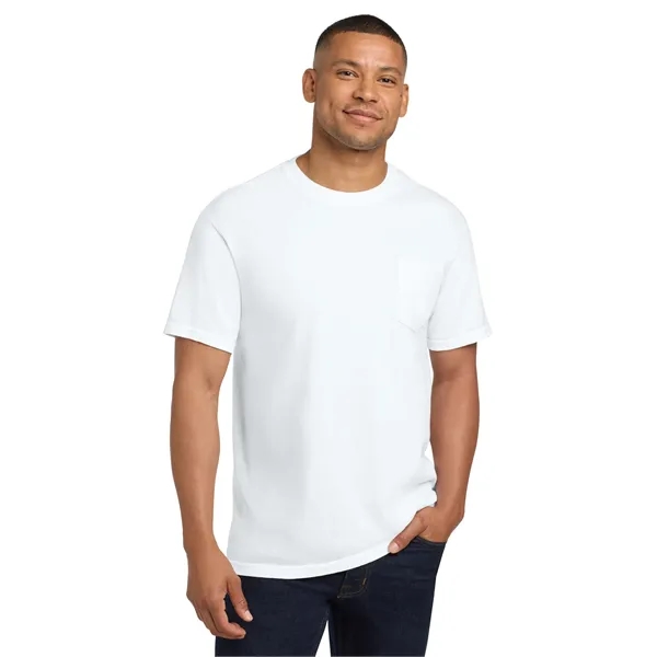 COMFORT COLORS Heavyweight Ring Spun Pocket Tee.