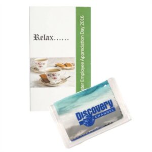 6" x 6" Microfiber Cloth Calling Card