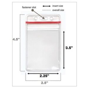 Badge Holder Vertical