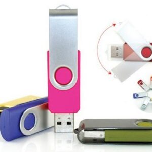 USB Flash Drive Rotating Swivel Spin USB Drive