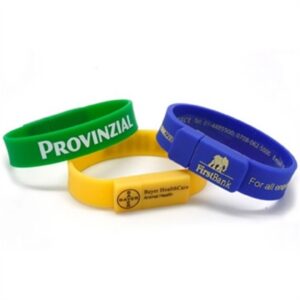 Wristband USB Flash Drives w/ Custom Logo USB Drive