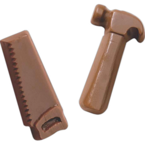 1 oz. Chocolate Molded Saw