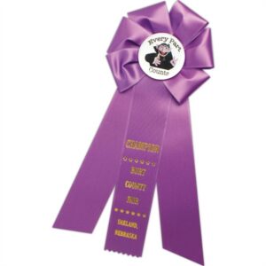 Rosettes with Celluloid Buttons