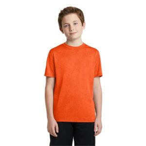 Sport-Tek Youth Heather Contender Tee.