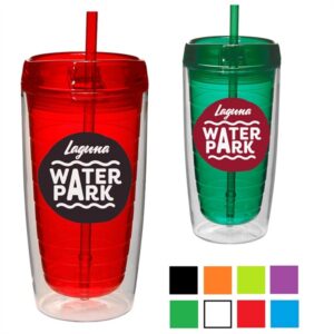 16 oz Insulated Acrylic Tumbler w/ Custom Imprint BPA Free