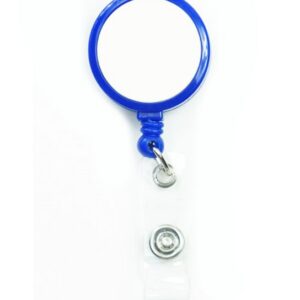 Large Badge Reel w/ Full Color Imprint & Belt Clip