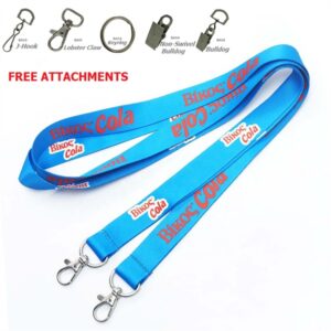 Double Open-Ended Lanyard w/ Full Color Sublimation