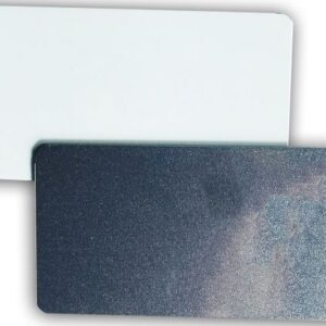 1" x 3" Metal Name Badge - Digital Printed