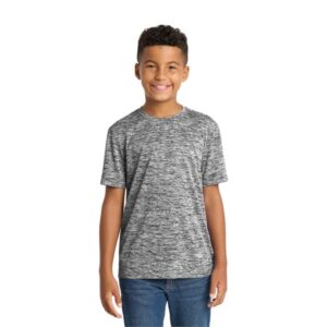Sport-Tek Youth PosiCharge Electric Heather Tee.
